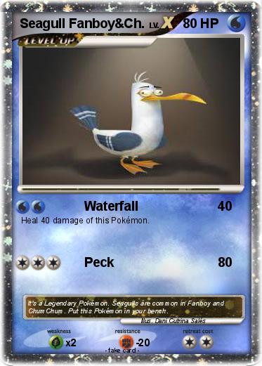 Pokemon Seagull Fanboy&Ch.