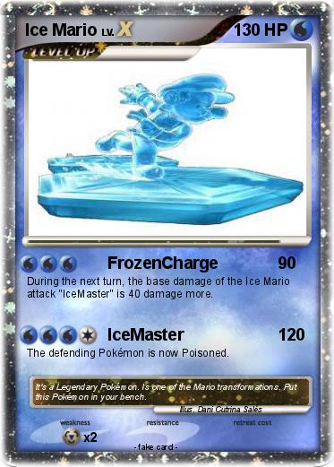 Pokemon Ice Mario