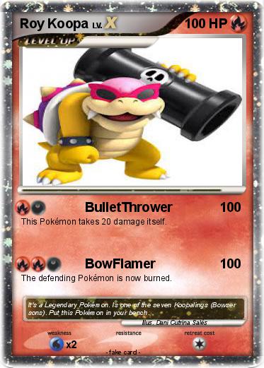 Pokemon Roy Koopa