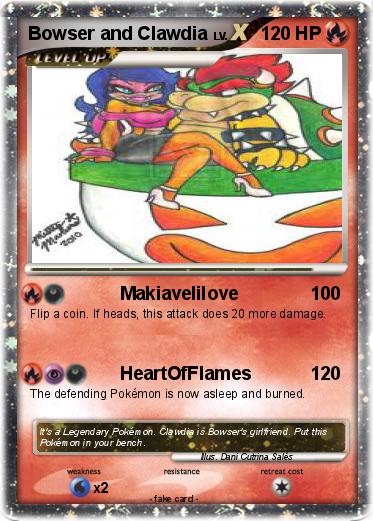 Pokemon Bowser and Clawdia