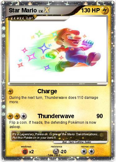 Pokemon Star Mario