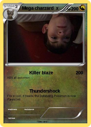 Pokemon Mega charzard  x
