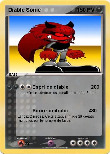 Pokemon Diable Sonic
