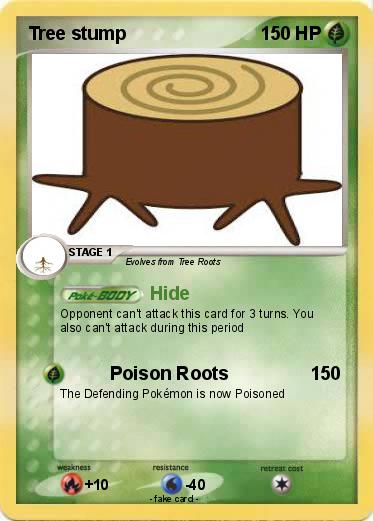 Pokemon Tree stump