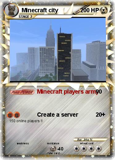Pokemon Minecraft city