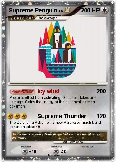 Pokemon Supreme Penguin