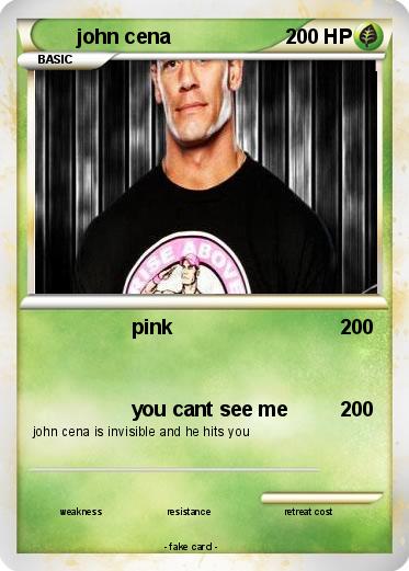 Pokemon john cena
