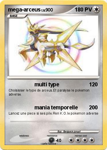 Pokemon mega-arceus