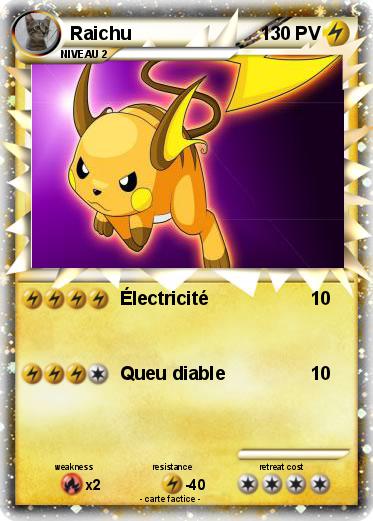 Pokemon Raichu