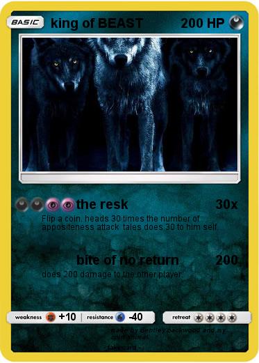 Pokemon king of BEAST