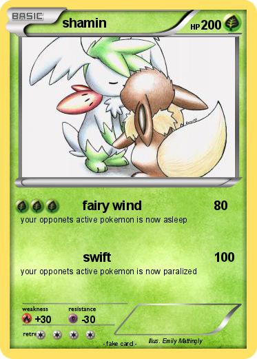 Pokemon shamin