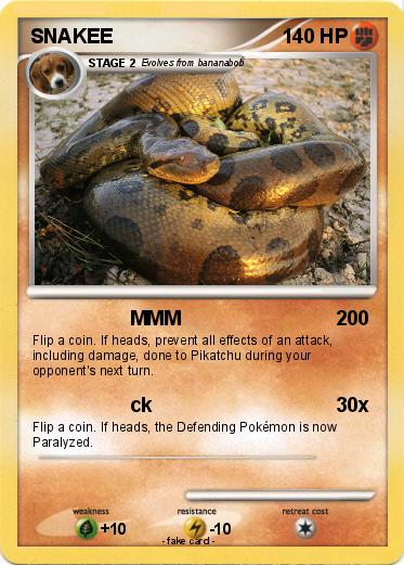 Pokemon SNAKEE