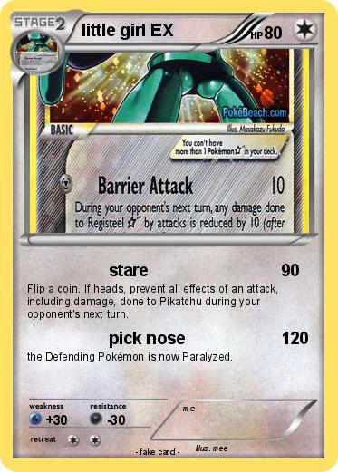 Pokemon little girl EX