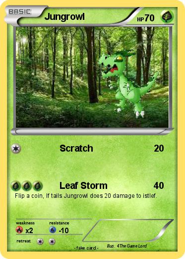 Pokemon Jungrowl