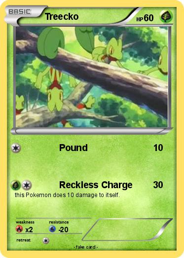 Pokemon Treecko