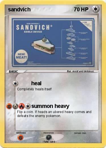 Pokemon sandvich