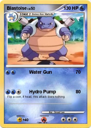 Pokemon Blastoise