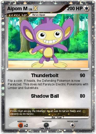 Pokemon Aipom M