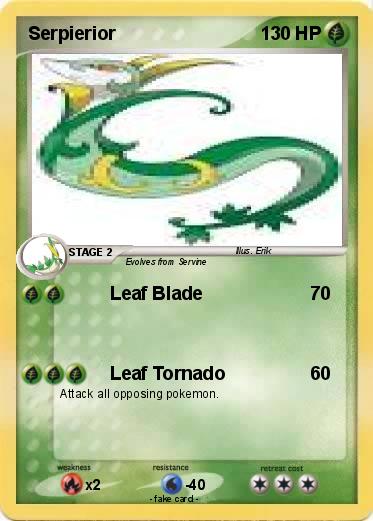 Pokemon Serpierior