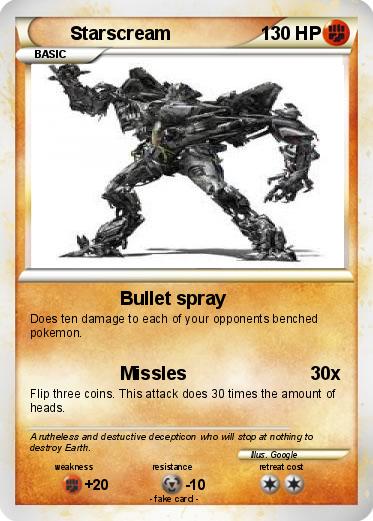 Pokemon Starscream