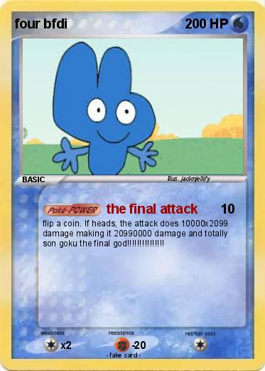 Pokemon four bfdi