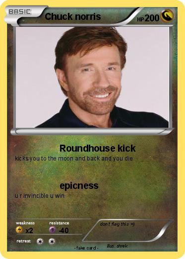 Pokemon Chuck norris