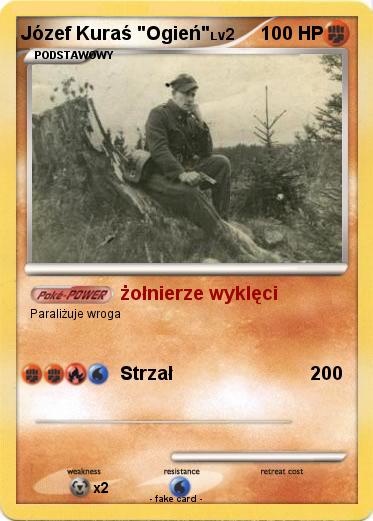 Pokemon Józef Kuraś "Ogień"