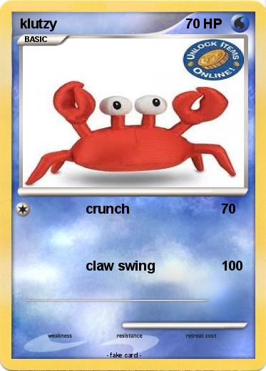Pokemon klutzy
