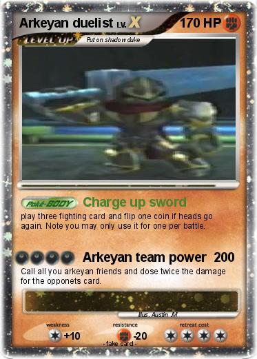 Pokemon Arkeyan duelist