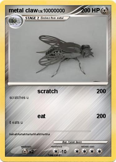 Pokemon metal claw