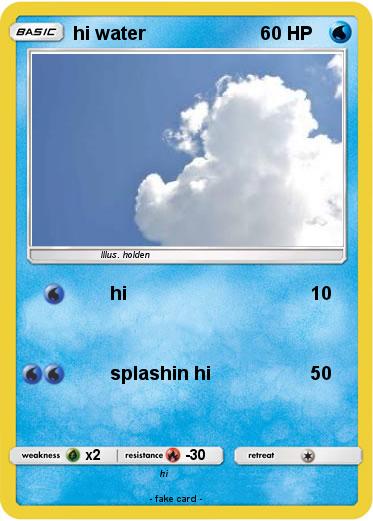 Pokemon hi water