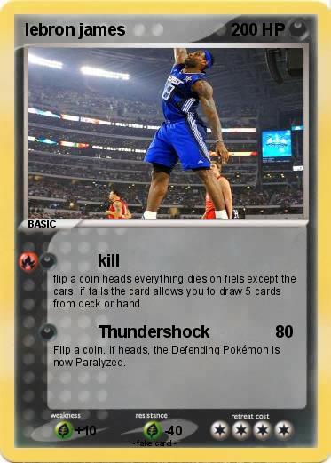 Pokemon lebron james