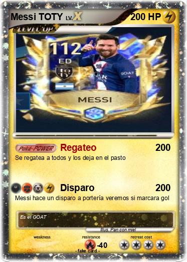 Pokemon Messi TOTY