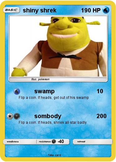 Pokemon shiny shrek