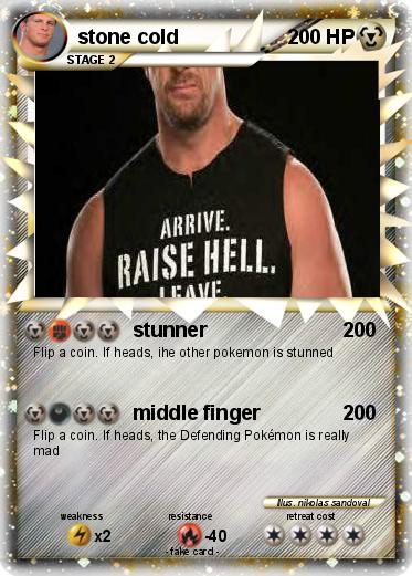 Pokemon stone cold