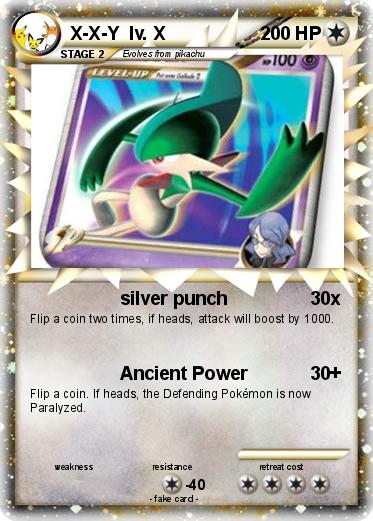 Pokemon X-X-Y  lv. X