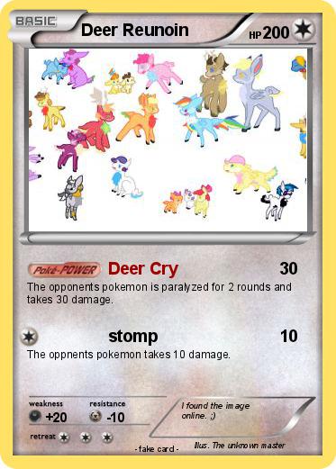Pokemon Deer Reunoin
