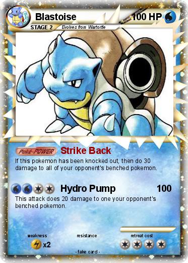 Pokemon Blastoise