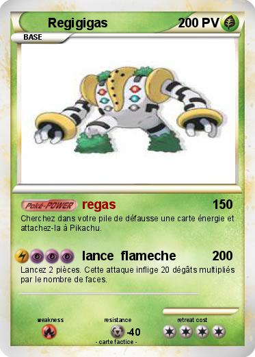 Pokemon Regigigas
