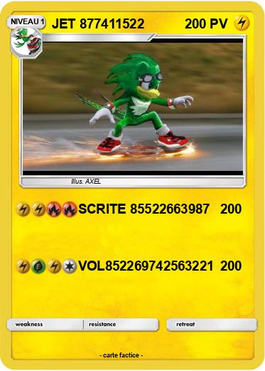 Pokemon JET 877411522