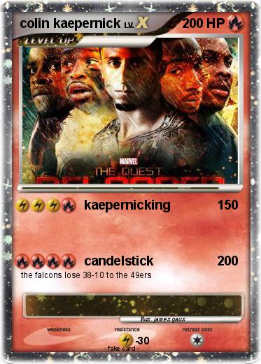Pokemon colin kaepernick