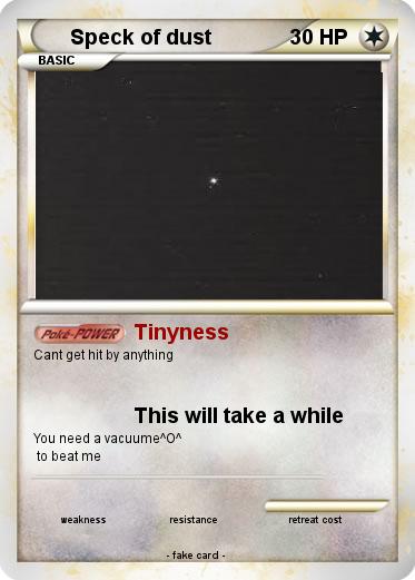 Pokemon Speck of dust