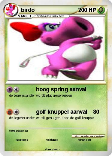 Pokemon birdo
