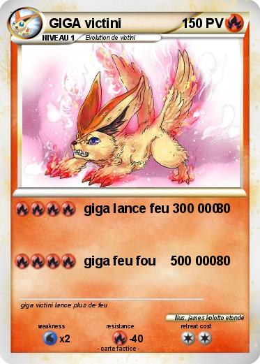 Pokemon GIGA victini