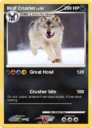 Pokemon Wolf Crusher