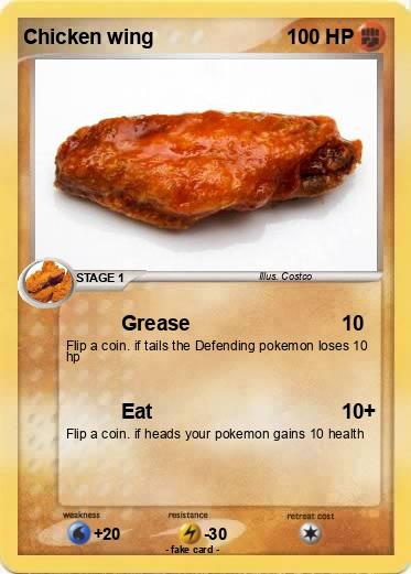 Pokemon Chicken wing