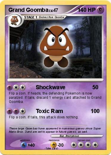 Pokemon Grand Goomba