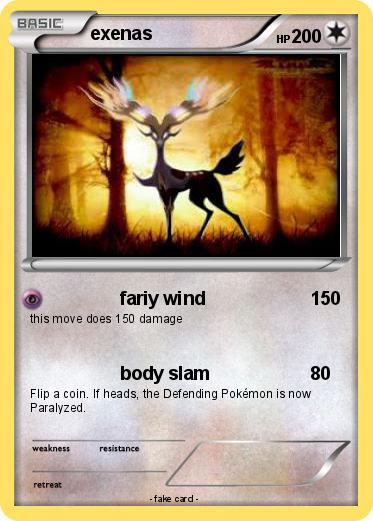Pokemon exenas