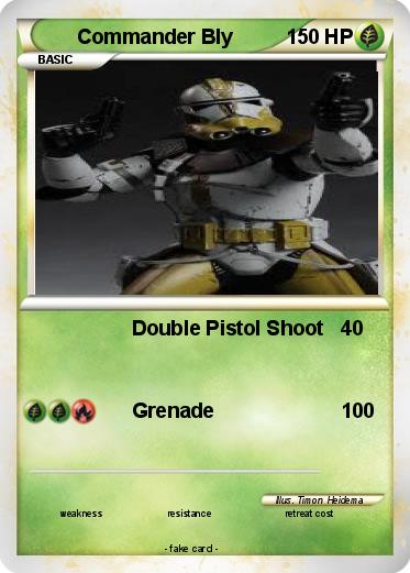 Pokemon Commander Bly