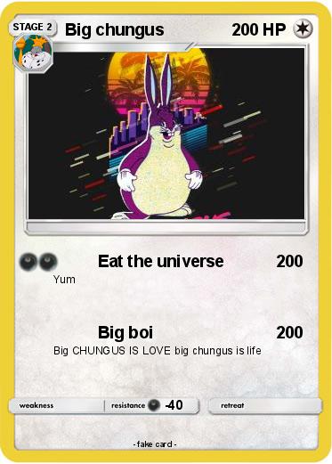 Pokemon Big chungus